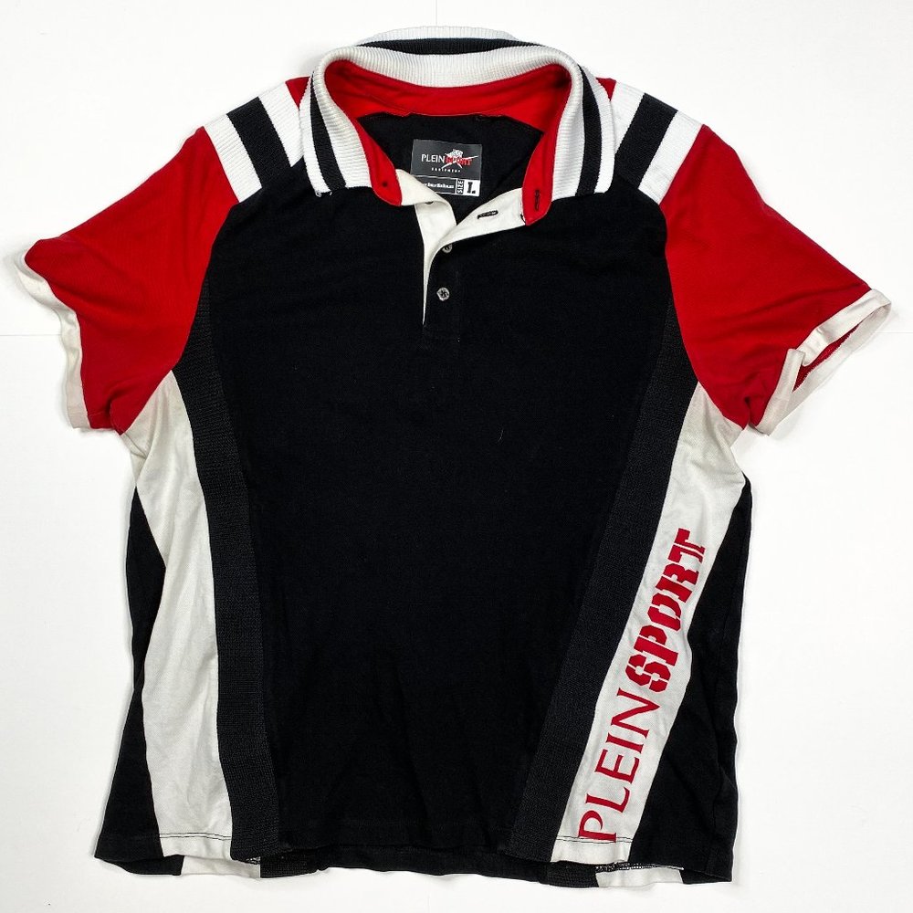 Philipp Plein sport men's t shirt black and red